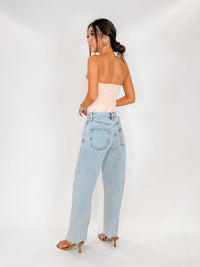 Pistola Tate Crop H/R Bowed Leg