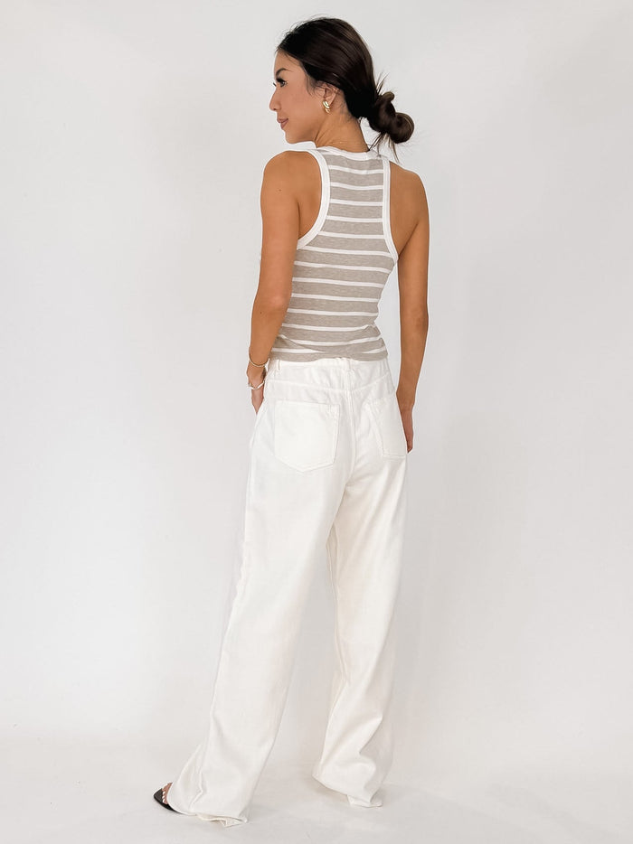 Bella Dahl Contrast Binding Tank