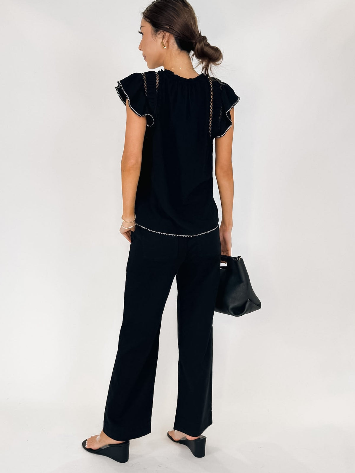 Bella Dahl Saige Wide Leg Crop Pant