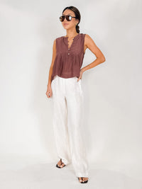 Bella Dahl S/L Pintuck Pullover