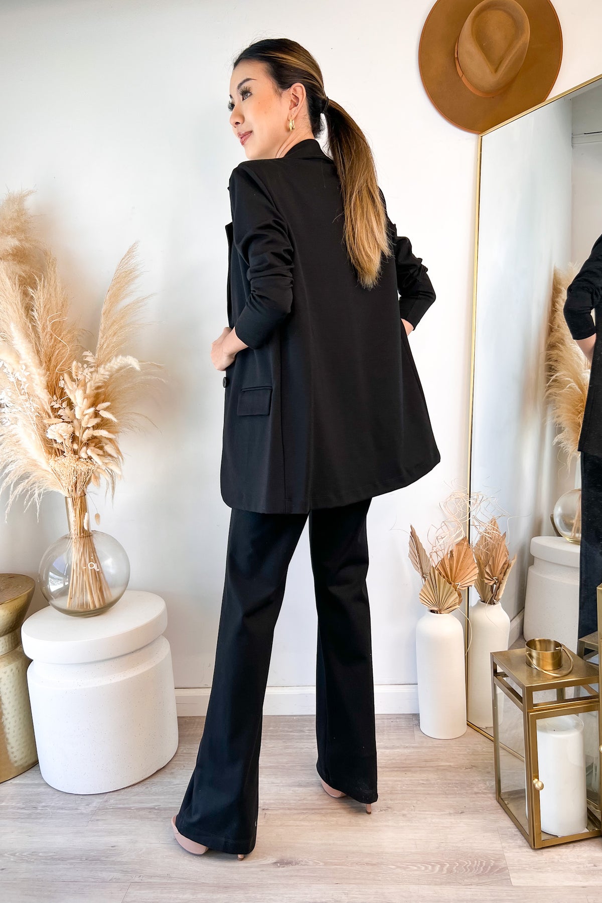 Veronica M Ponti Pintuck Pant