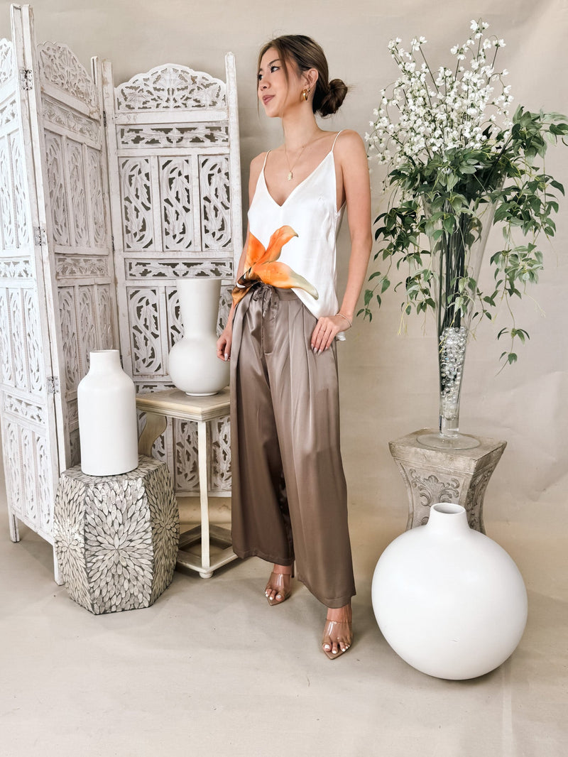 Frame Silk Trouser