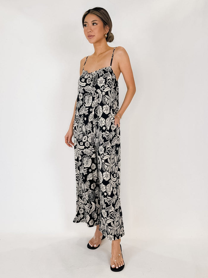Z Supply Day Off Luz Floral Jumpsuit