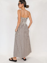 Pistola Bianca Shirred Bodice Dress