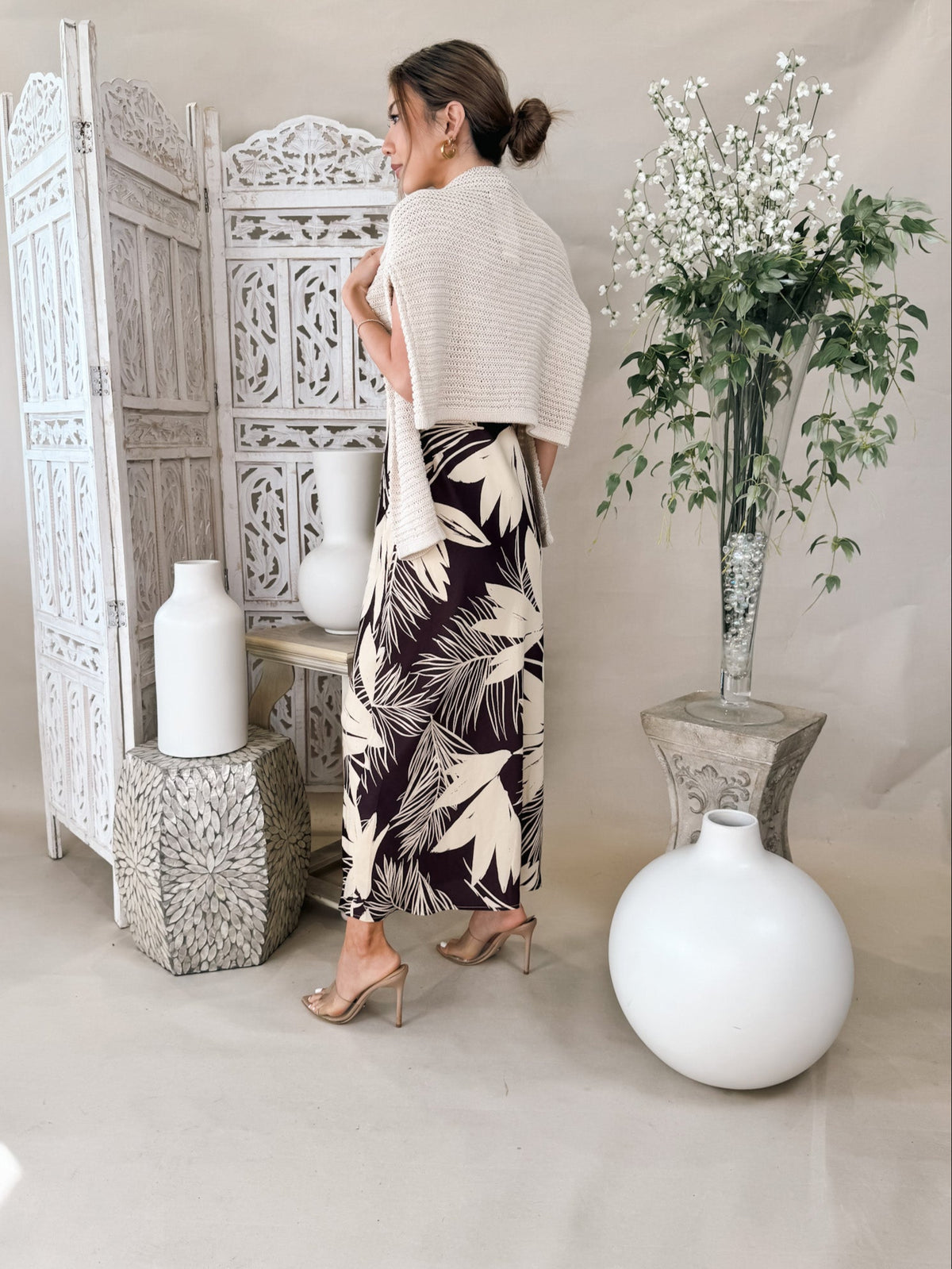 Z Supply Hana Palmera Maxi Dress