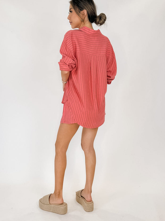 Z Supply The Perfect Striped Button Up