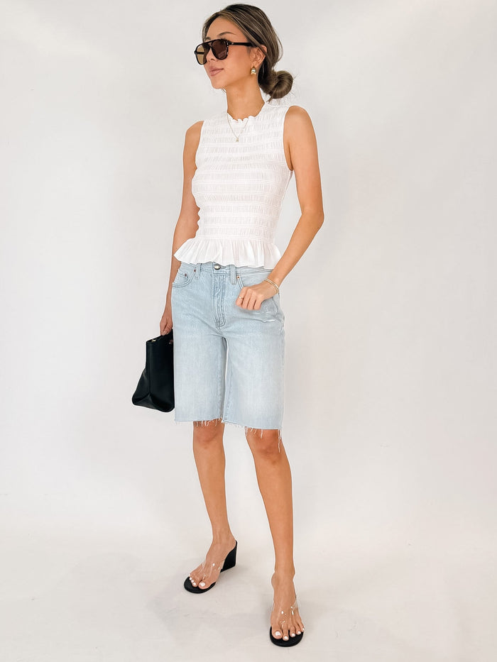 Pistola Phoebe Smocked Tank