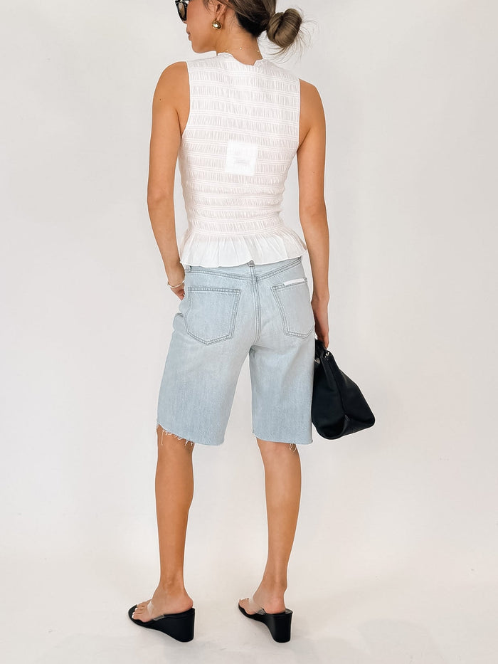 Pistola Phoebe Smocked Tank