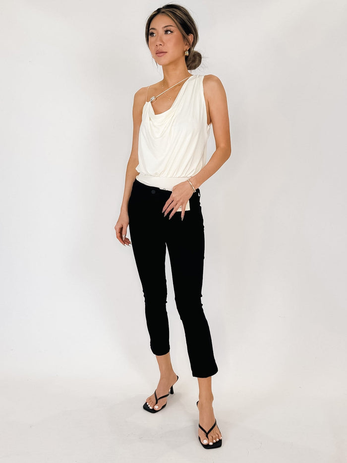 Bec + Bridge Brigitte Cowl Asymmetrical Top