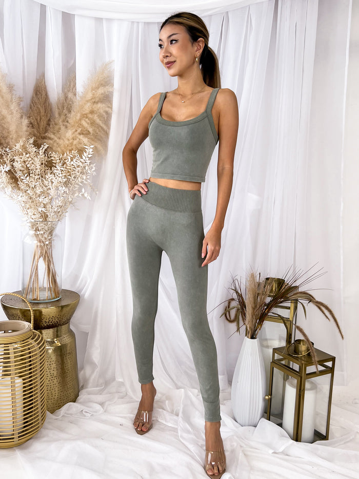 Z Supply Wash Out 7/8 Legging