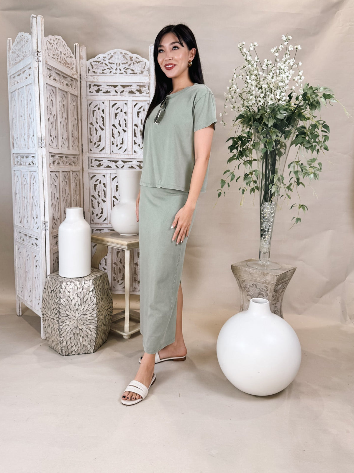 Z Supply Gail Midi Skirt