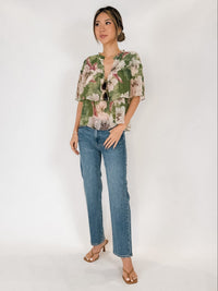 Pistola Aleks High Rise Straight Leg Crop