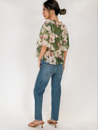 Pistola Aleks High Rise Straight Leg Crop