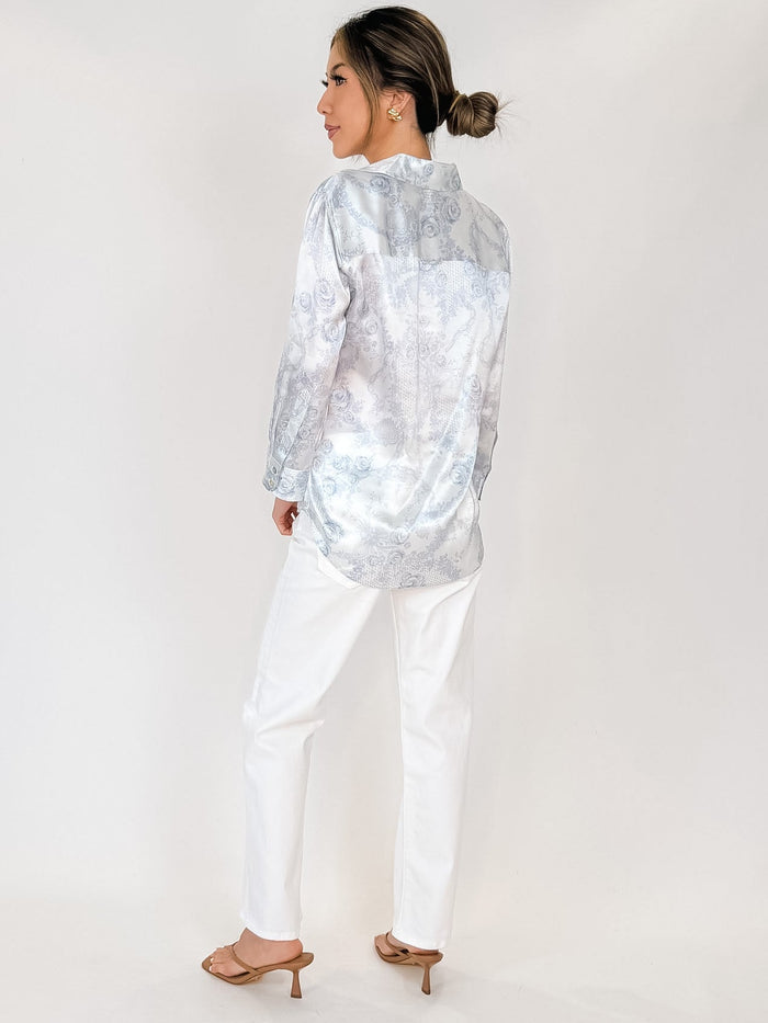 L'Agence Dani 3/4 Sleeve Blouse