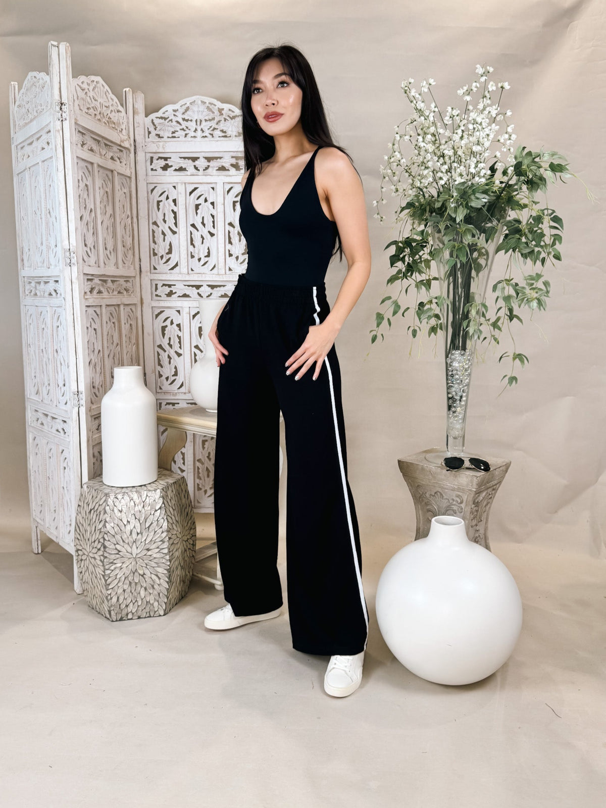 Perfectwhitetee Nadia Luxe Wide leg