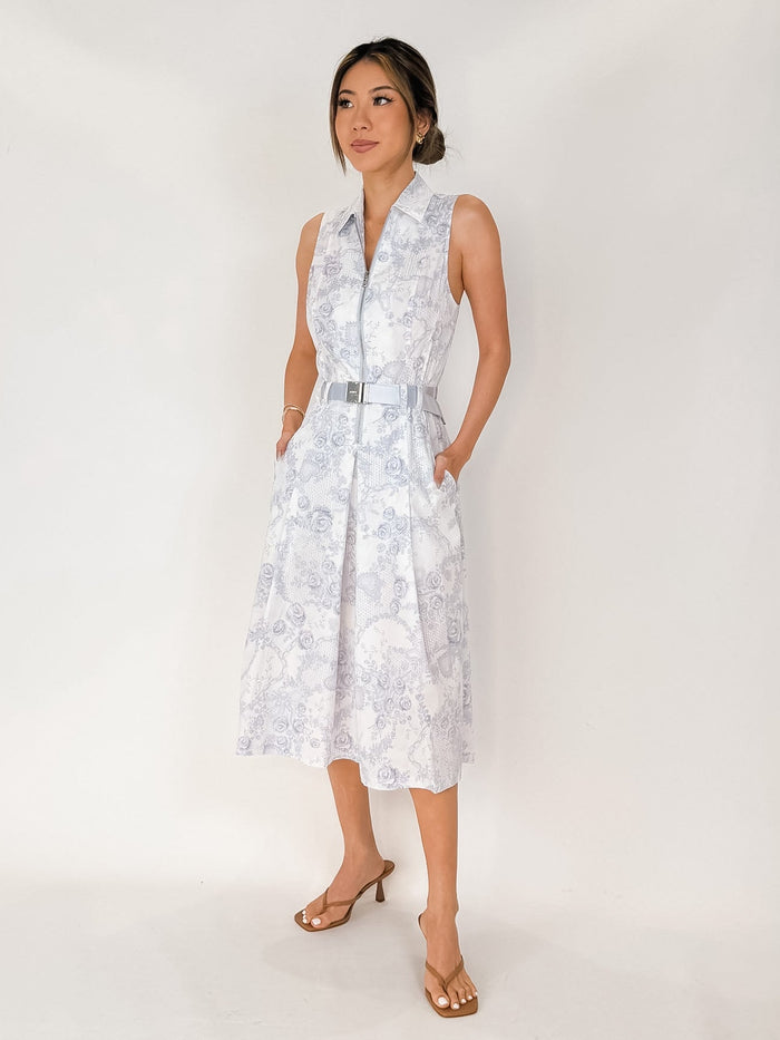 L'Agence Kylo Belted Shirt Dress