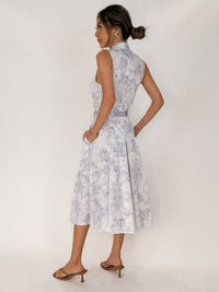L'Agence Kylo Belted Shirt Dress