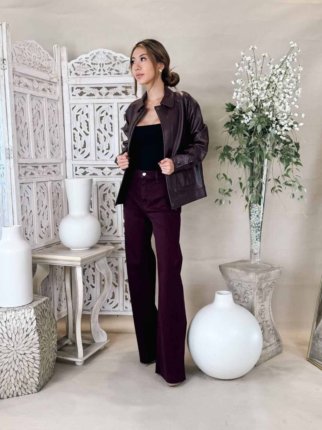 Pistola Penny High Rise Wide Leg