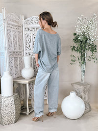 Free People Nina V-Neck Tee