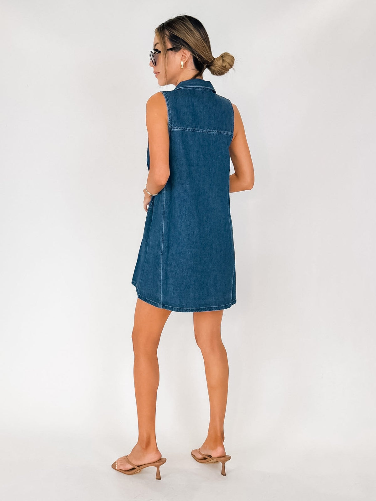 Z Supply New Day Denim Mini Dress