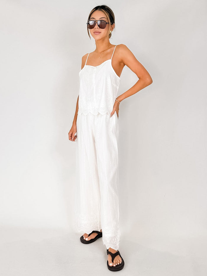 Z Supply Sea Esta Embroidered Pant