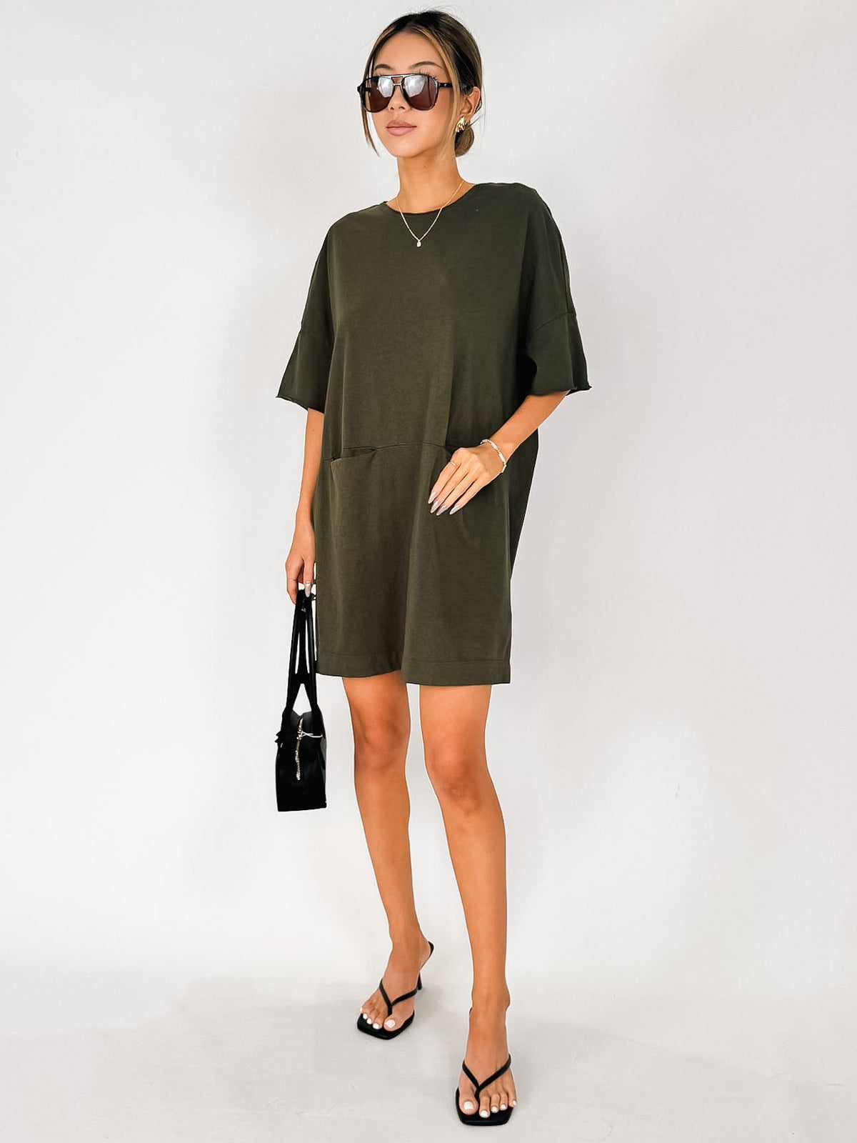 Michael Stars Tasmin Oversized Tee Dress