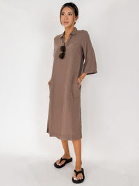 Michael Stars Briony Midi Shirt Dress