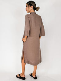 Michael Stars Briony Midi Shirt Dress