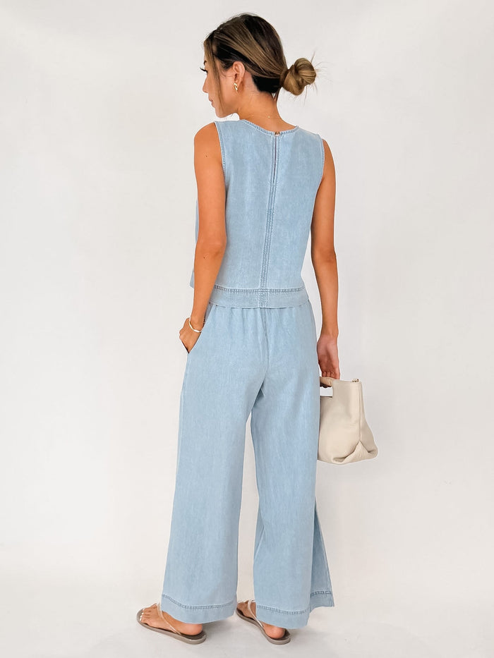 Z Supply Sun Seeker Denim Tank