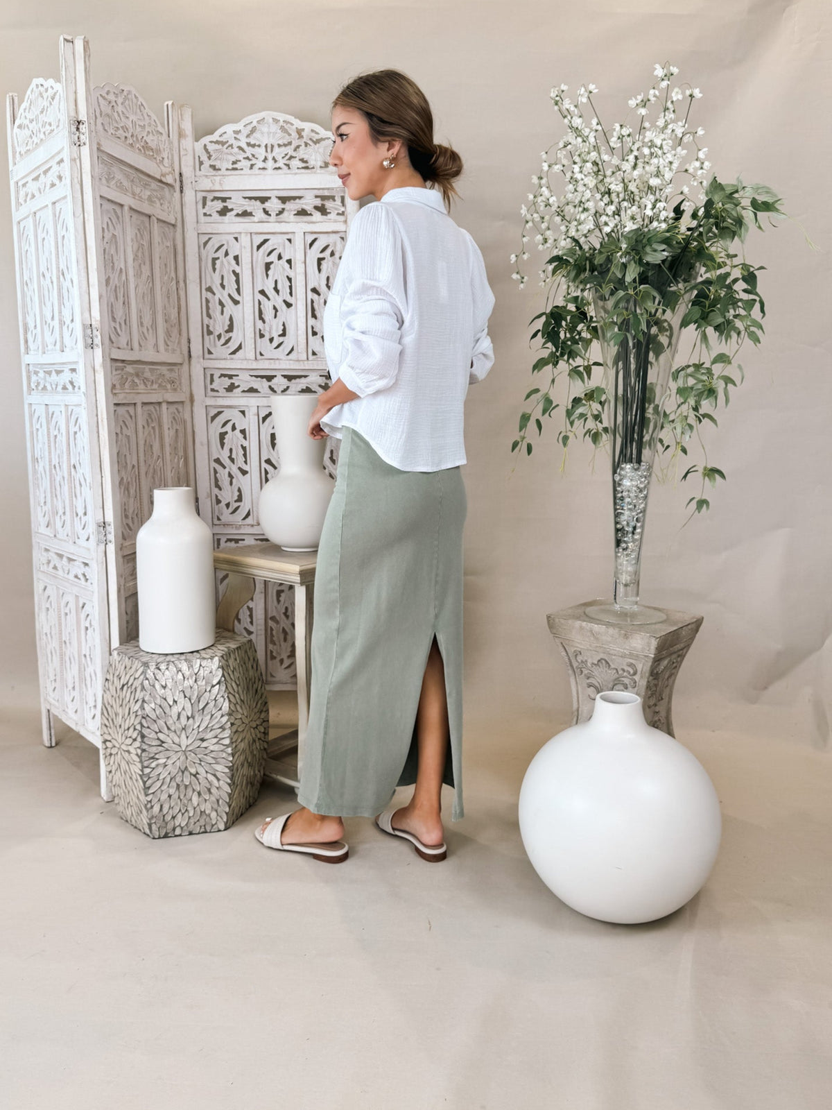 Z Supply Gail Midi Skirt