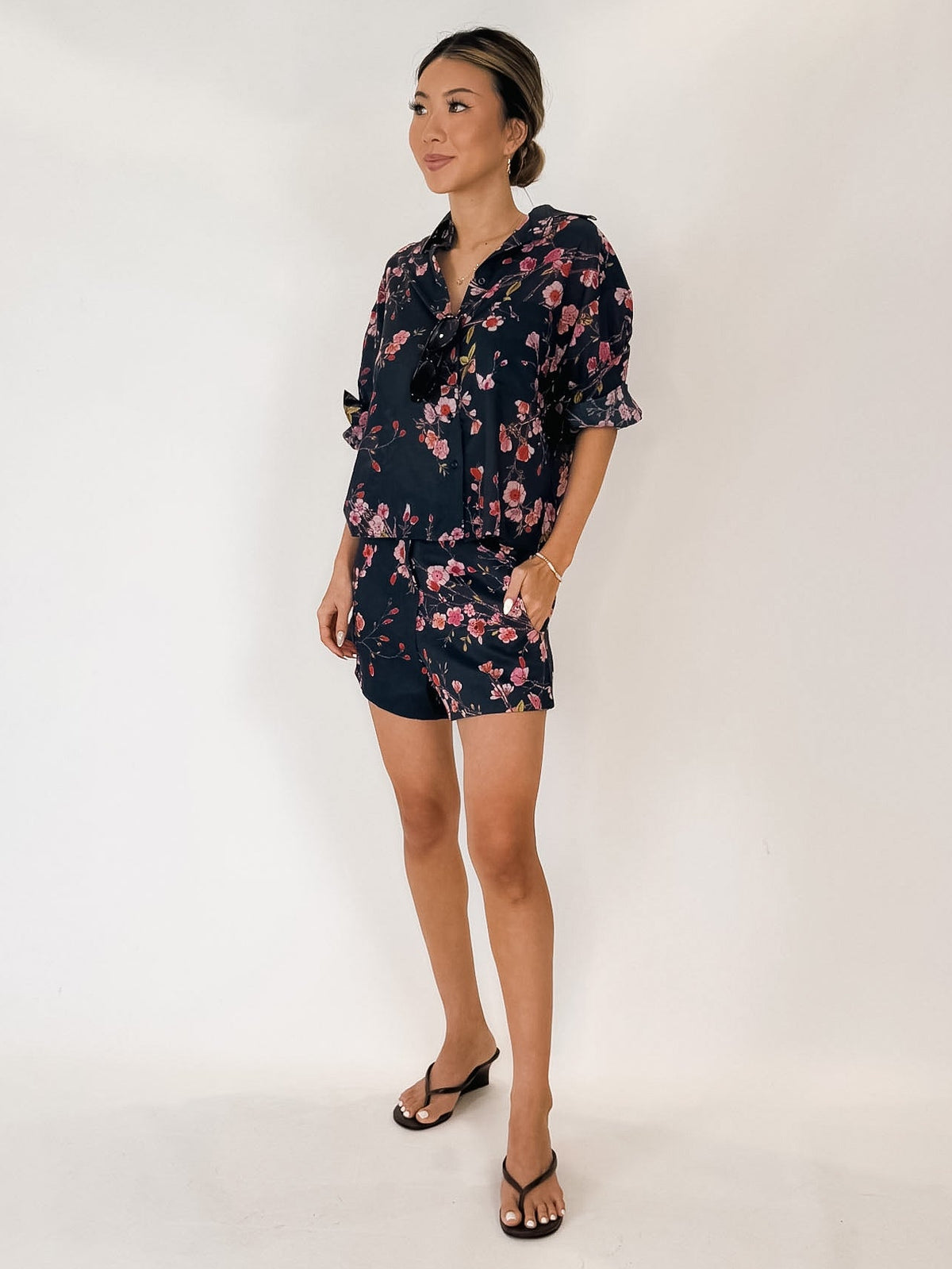 Karina Grimaldi Lola Print Shorts