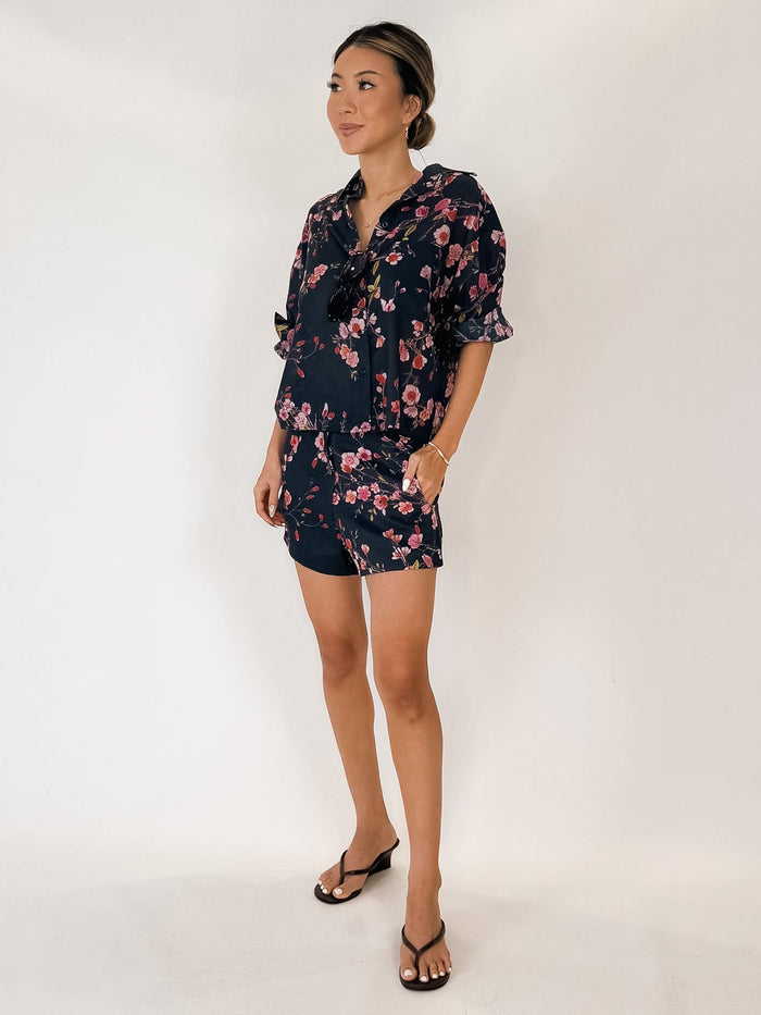 Karina Grimaldi Lola Print Shorts