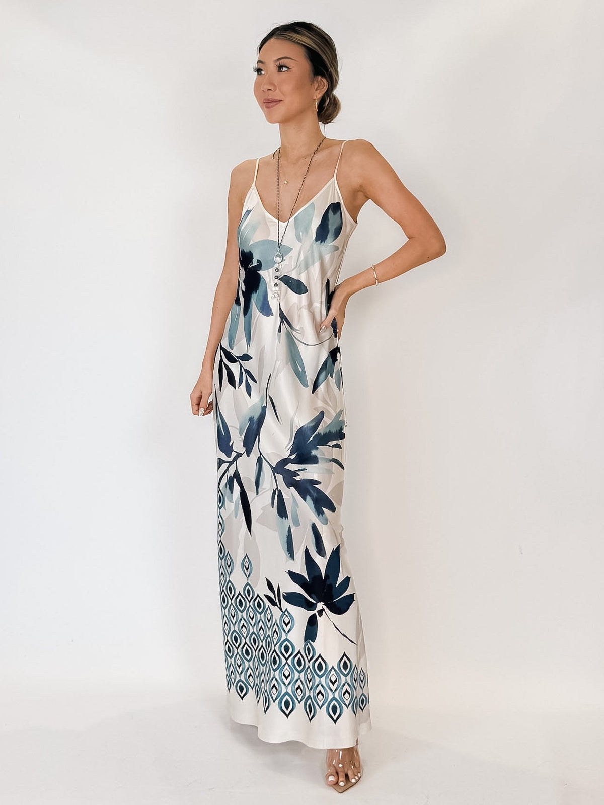 Go Silk Go Longer Slip Dress