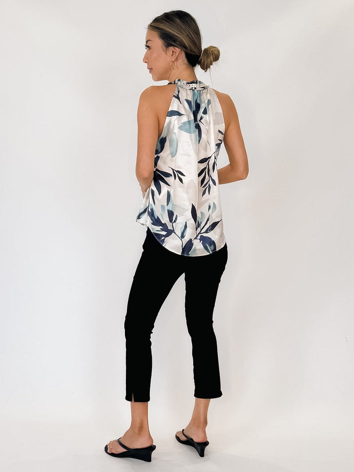 Go Silk Go Perfectly Plaited Cutaway Top