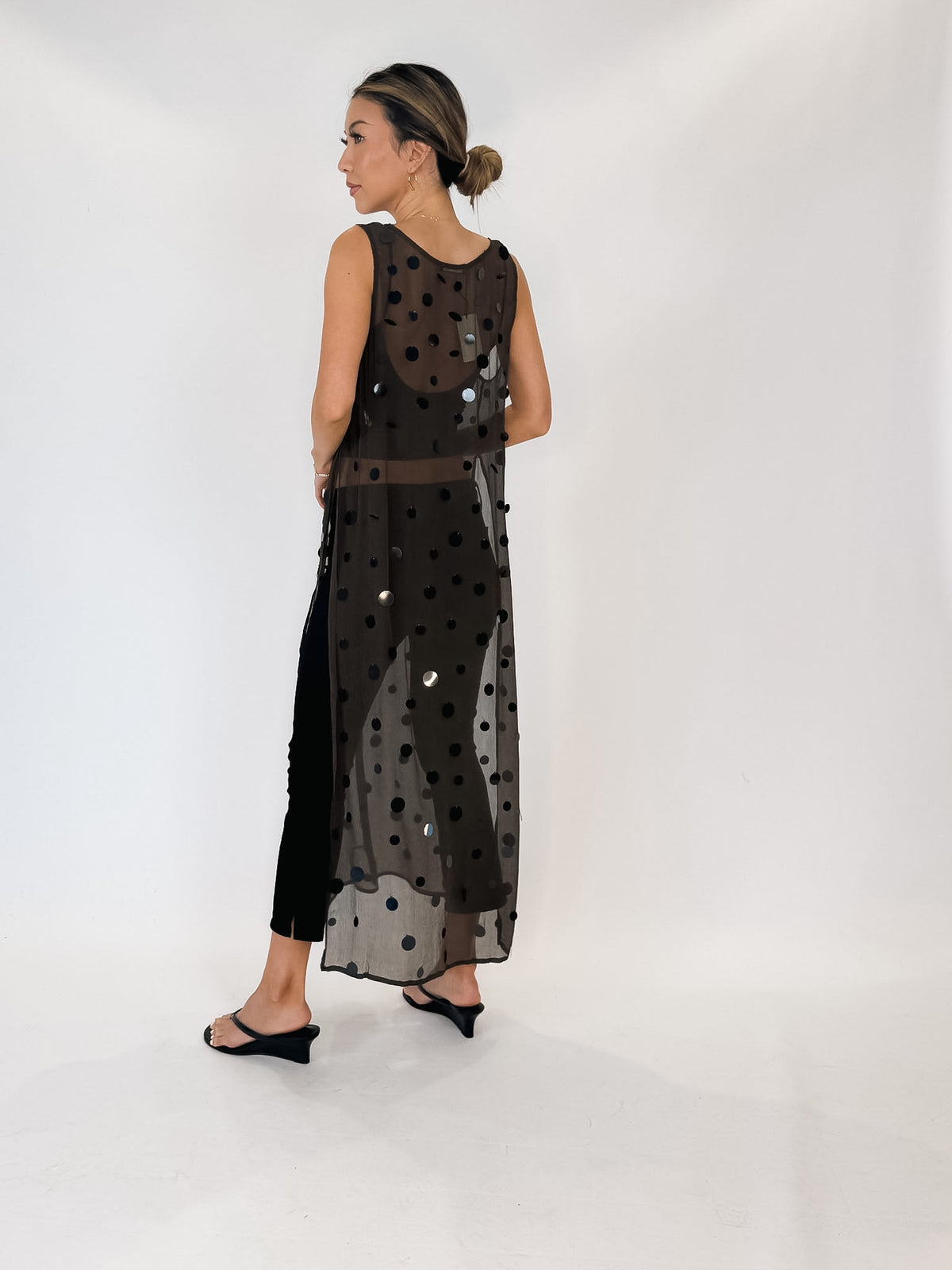 Chan Luu Chloe Sequin Tunic