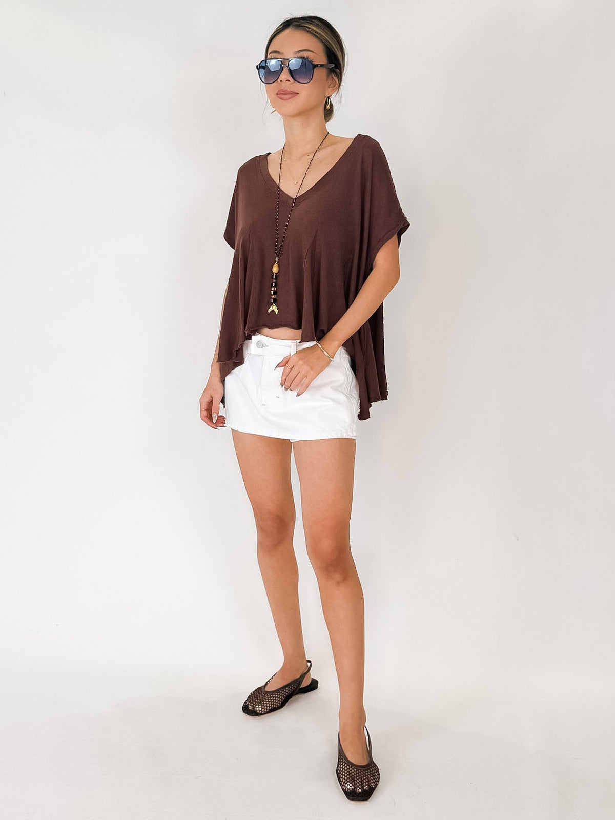 Free People Swing Along W Me Tee