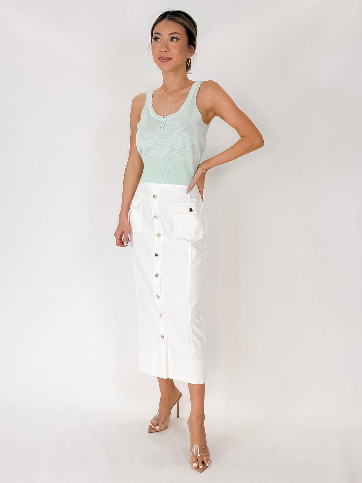 Karina Grimaldi Zaya Knit Tank