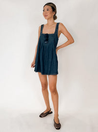 Free People Katie Denim Tunic