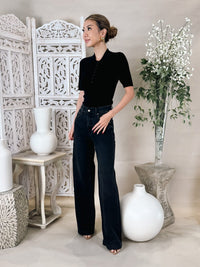 Pistola Jadyn Low Slung Palazzo Jean