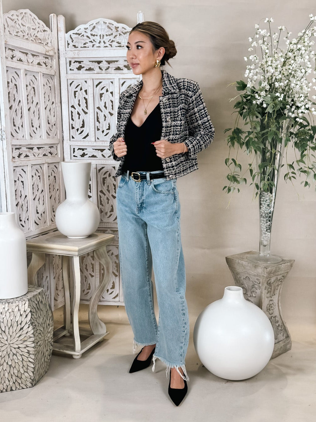 Frame The Bubble Crop Jean
