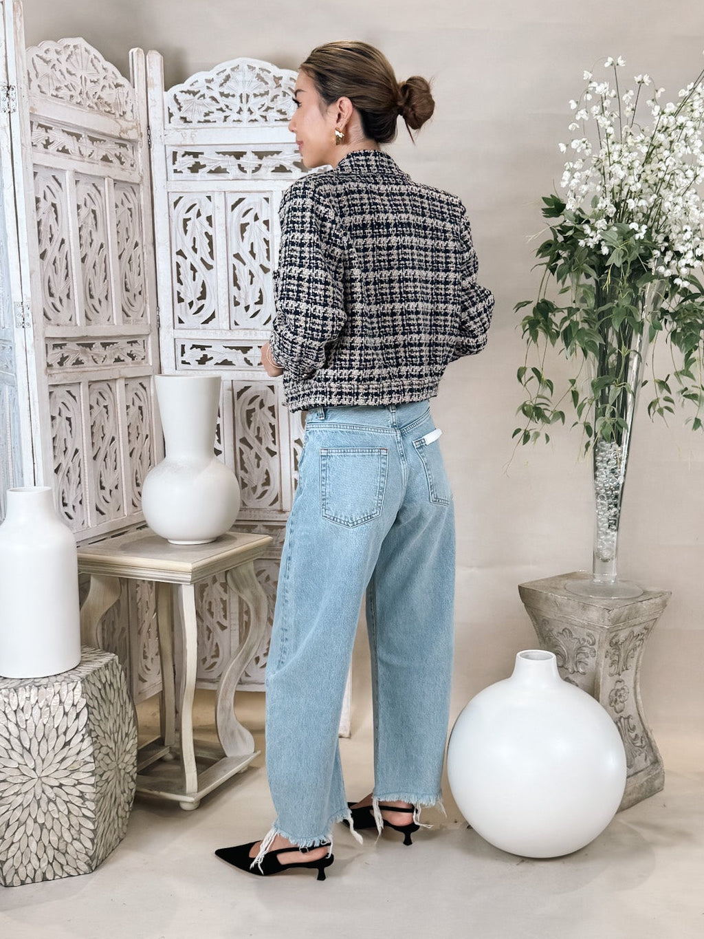 Frame The Bubble Crop Jean