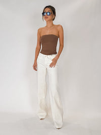 L'Agence Joanne L/R Wide Leg Jean
