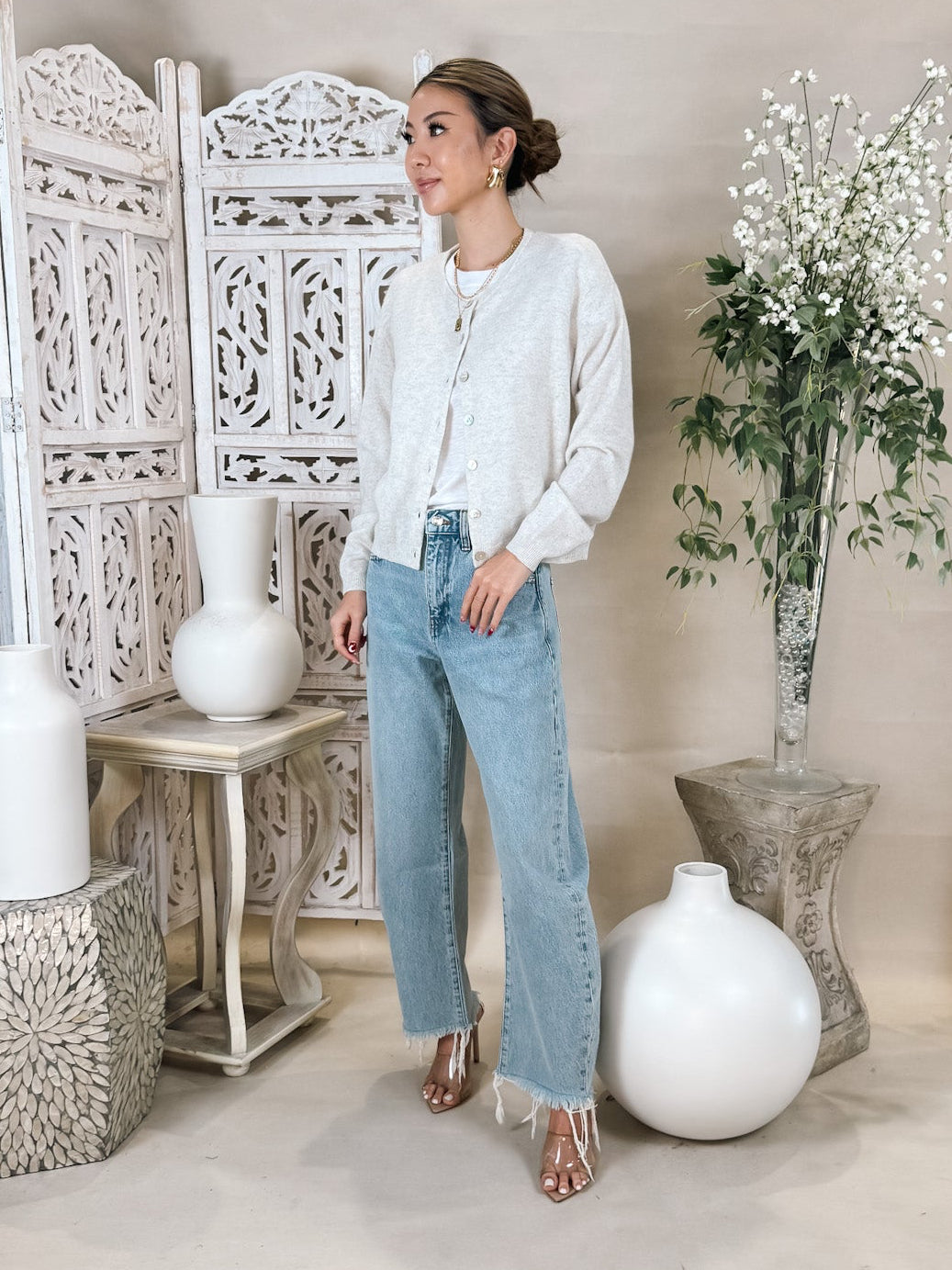 Frame The Bubble Crop Jean