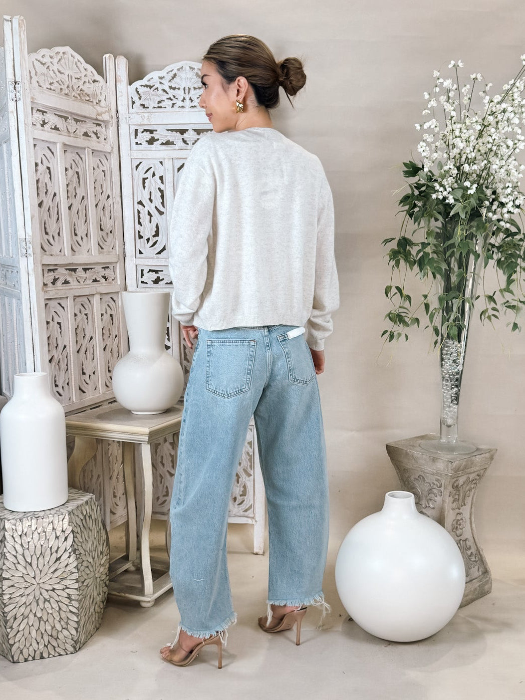 Frame The Bubble Crop Jean