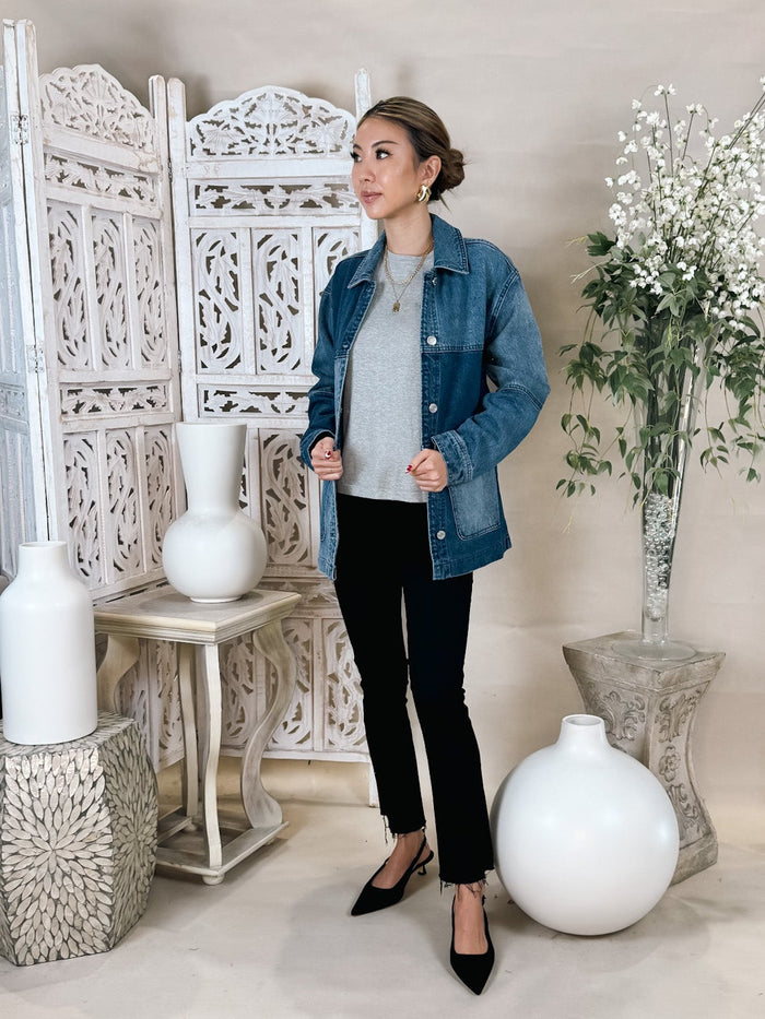 Z Supply On The Road Color Block Jacket