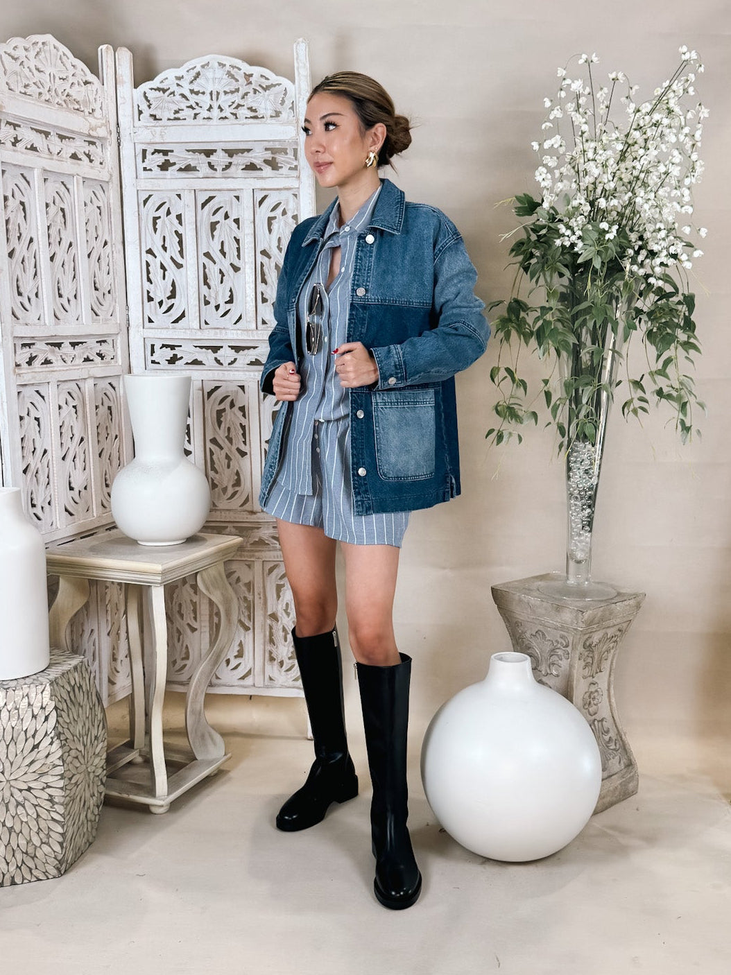 Z Supply On The Road Color Block Jacket