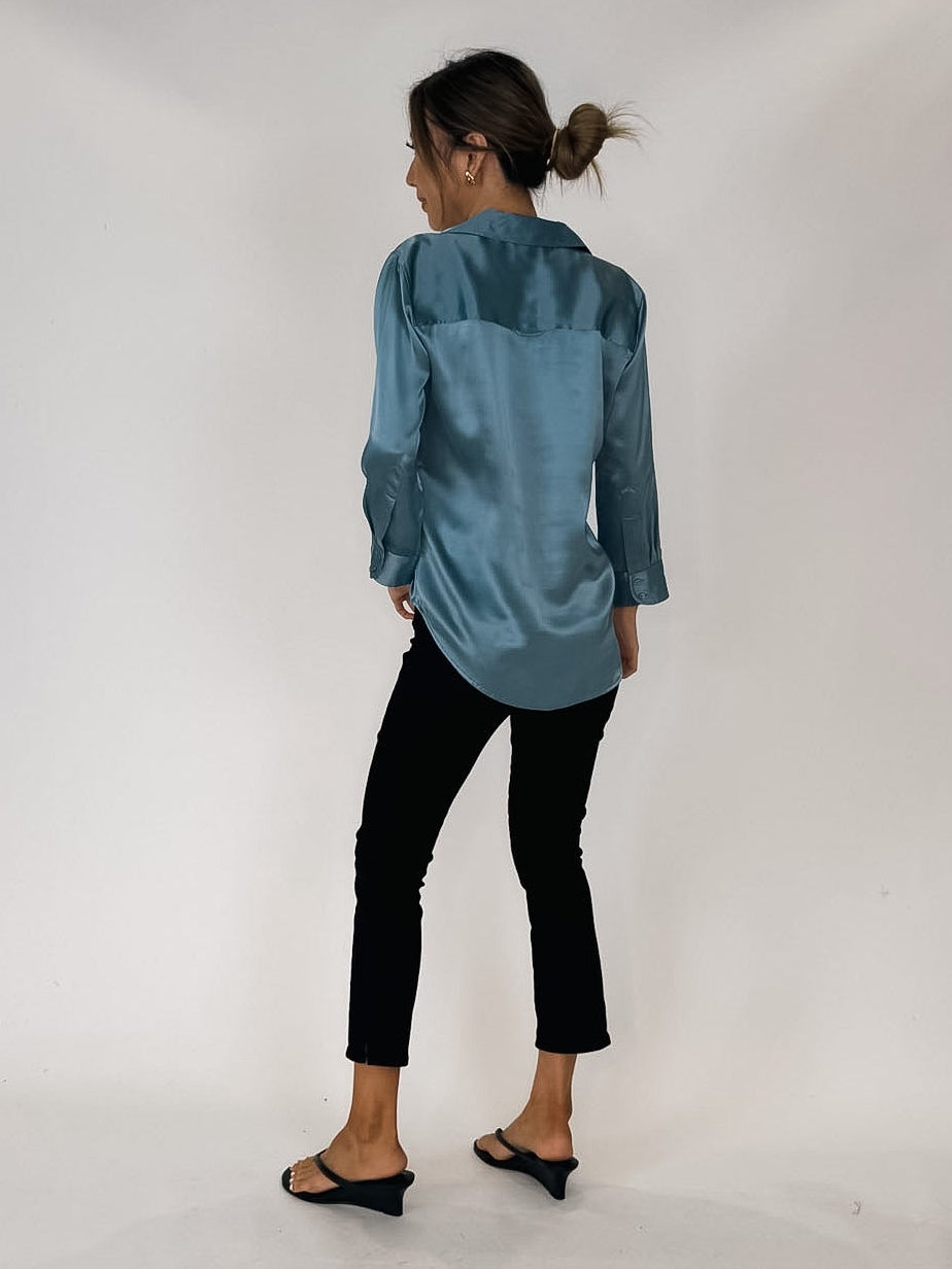 L'Agence Dani 3/4 Sleeve Blouse