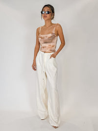 L'Agence Rasha Shirred Tank