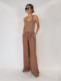L'Agence Nica Scoop Neck Tank Bodysuit