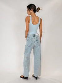 Pistola Tate Crop H/R Bowed Leg